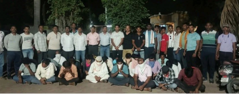 परंडा पोलिसांची मोठी मोहीम; अवैध जुगार अड्डे उद्ध्वस्त