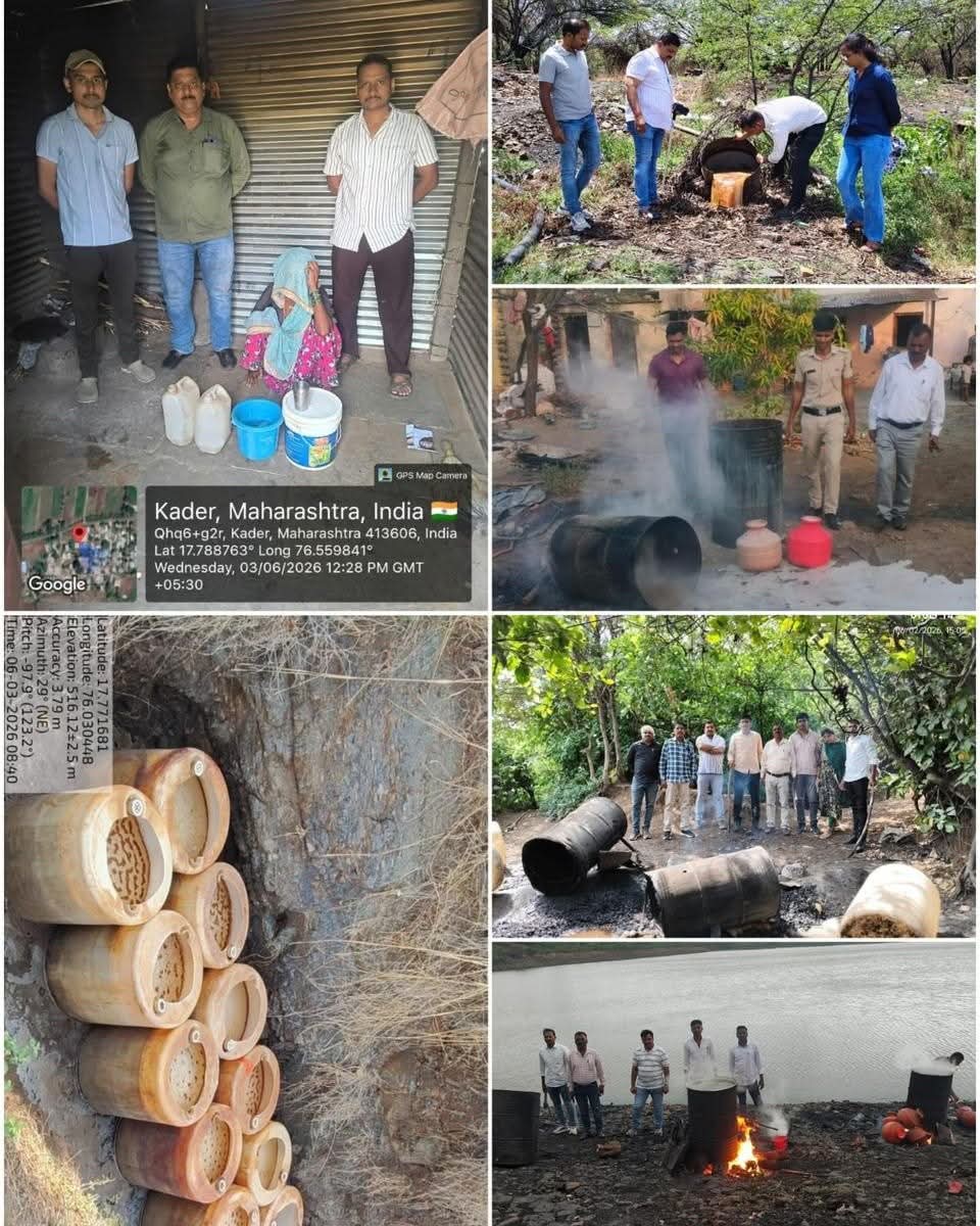आचारसंहितेत राज्य उत्पादन शुल्क विभागाची धडक मोहीम; 146 गुन्हे दाखल, 126 आरोपी अटकेत